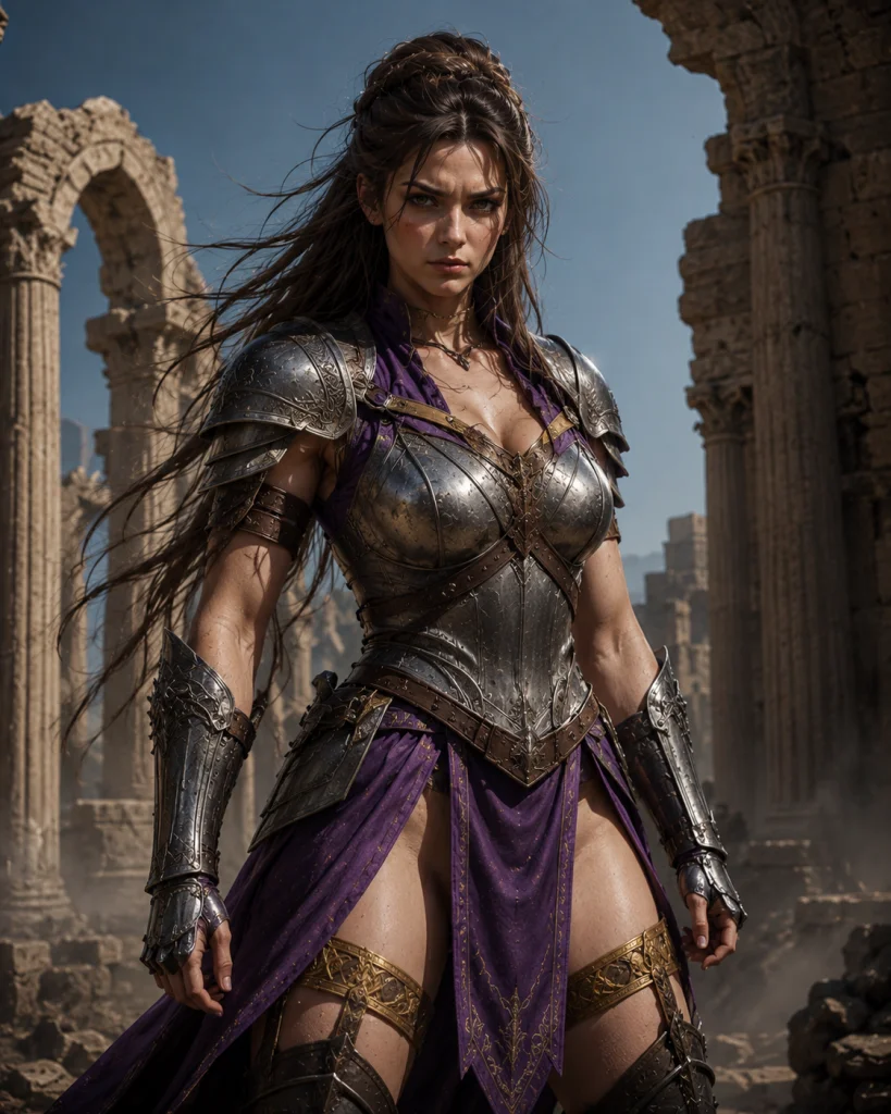 Warrior woman to dominate the battlefield and  -  everything else.