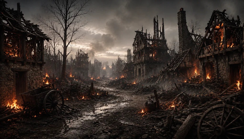 Ashes remain, but the dead do not speak.
